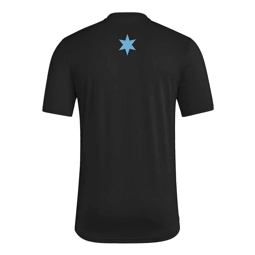 Men's adidas  Black Minnesota United FC 2025 Jersey Hook AEROREADY T-Shirt