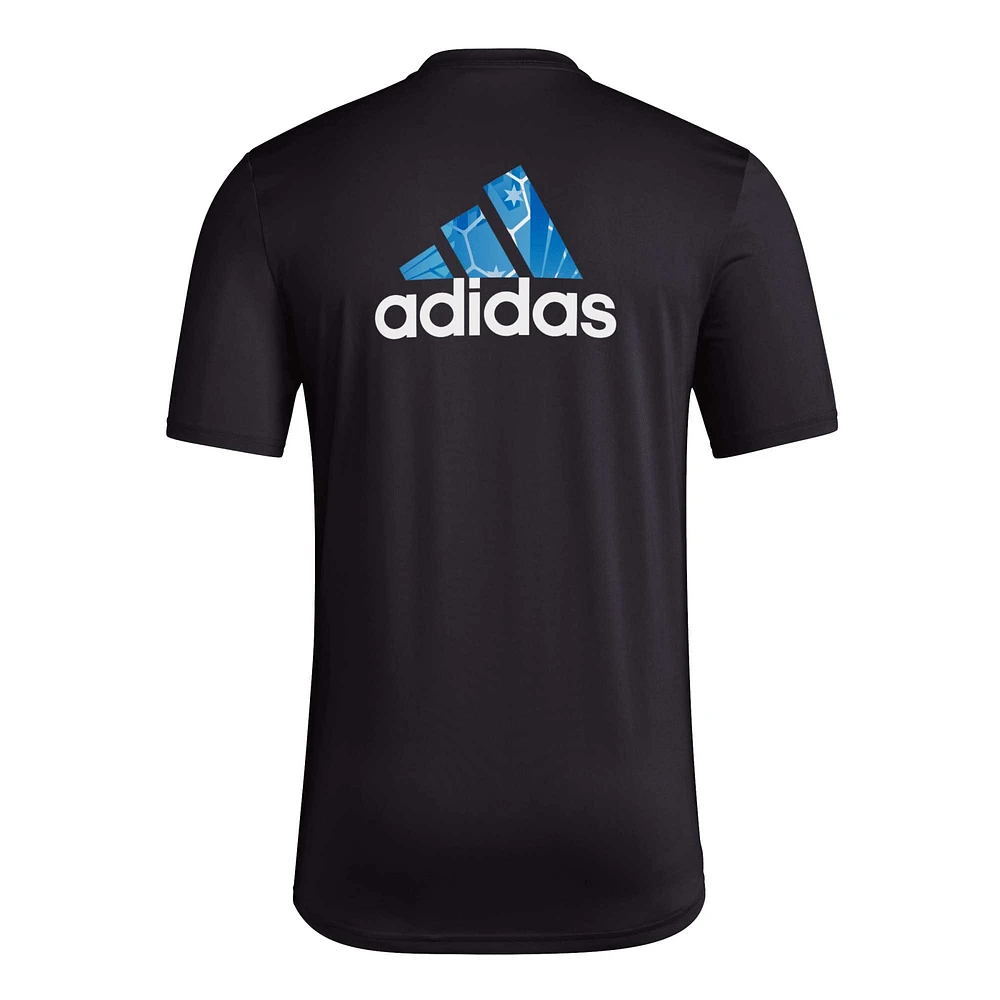 T-shirt adidas Minnesota United FC Local Pop AEROREADY noir pour hommes