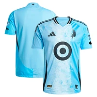 Maillot authentique adidas bleu Minnesota United FC 2025 CONVERGENCE pour homme