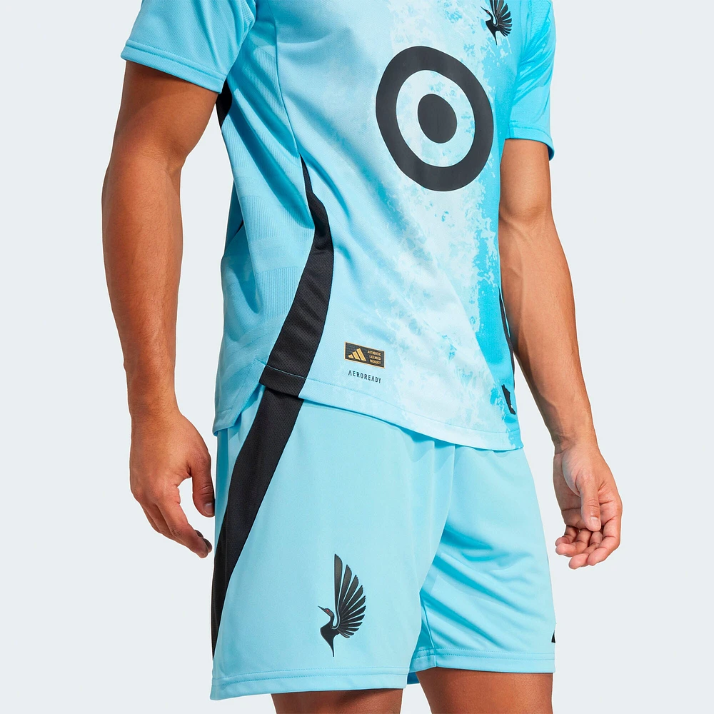 Maillot authentique adidas bleu Minnesota United FC 2025 CONVERGENCE pour homme