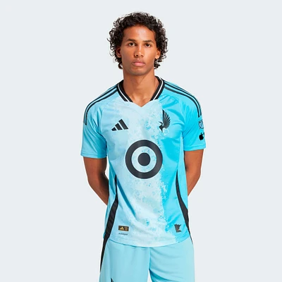 Maillot authentique adidas bleu Minnesota United FC 2025 CONVERGENCE pour homme
