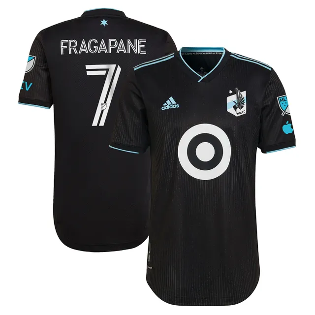 Franco Fragapane Minnesota United FC adidas Youth 2023 The Northern Lights  Kit Replica Jersey - White