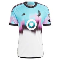 Adidas Franco Fragapane Homme Blanc Minnesota United FC 2023 The Northern Lights Kit Authentique Maillot