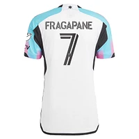 Adidas Franco Fragapane Homme Blanc Minnesota United FC 2023 The Northern Lights Kit Authentique Maillot