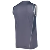 Men's adidas Gray Minnesota United FC 2023 On-Field Sleeveless Training Jersey