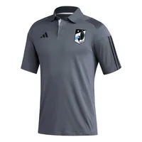 Polo d'entraînement terrain adidas Minnesota United FC 2023 gris pour homme