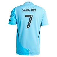 Men's adidas Jeong Sang-bin Blue Minnesota United FC 2025 CONVERGENCE Authentic Player Jersey