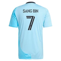 Men's adidas Jeong Sang-bin Blue Minnesota United FC 2025 CONVERGENCE Replica Player Jersey