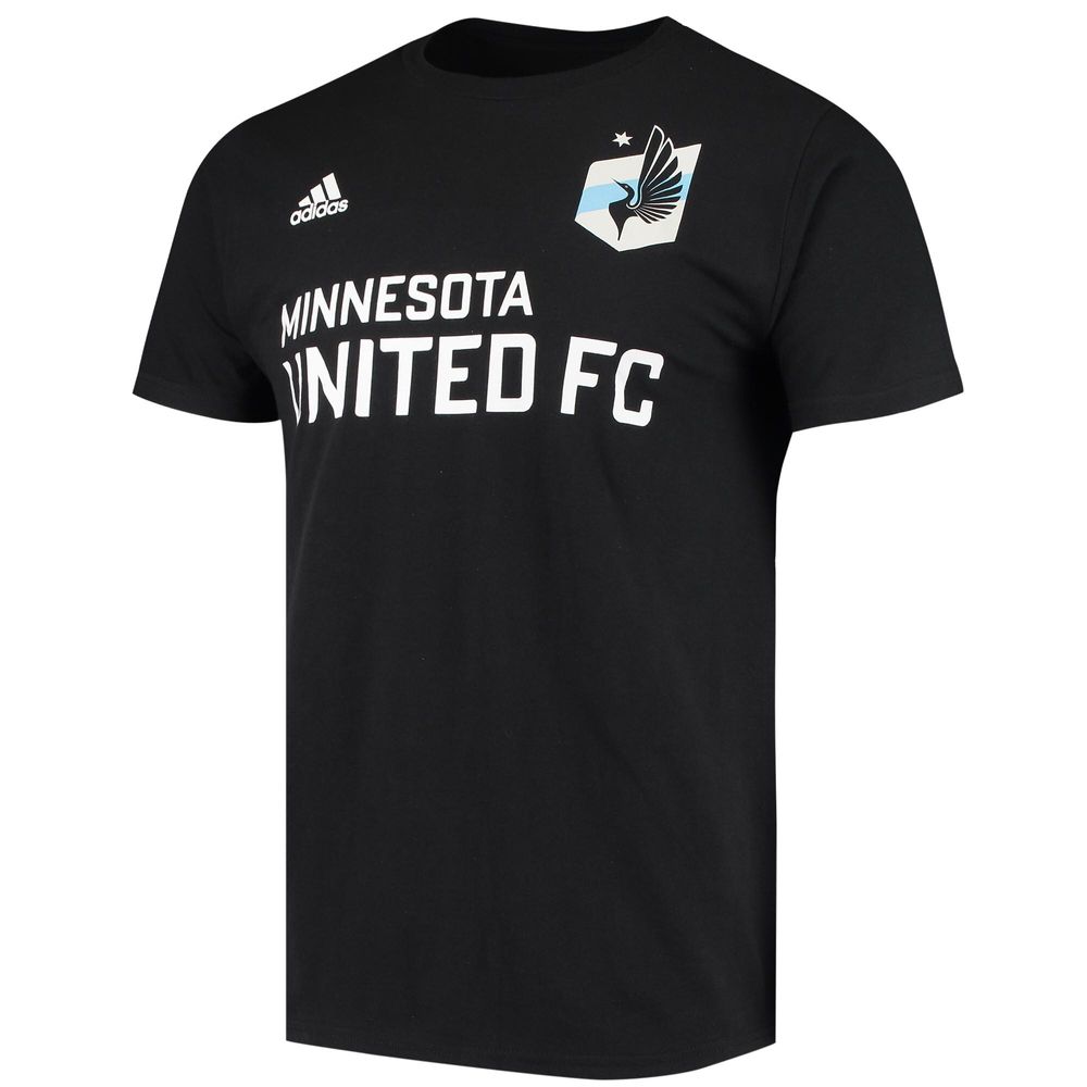 Men's adidas Kevin Molino Black Minnesota United FC Go To Name & Number T-Shirt