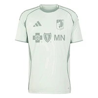 Men's adidas Light Green Minnesota United FC 2025 One Planet Pre-Match Top