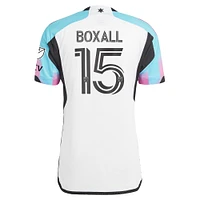 Men's adidas Michael Boxall White Minnesota United FC 2023 The Northern Lights Kit Authentic Jersey