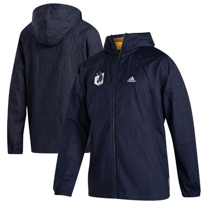 Men's adidas Navy Minnesota United FC Full-Zip Jacket | Bramalea City