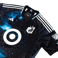 Maillot de joueur authentique Robin Lod Minnesota United FC 2024 Starry Night adidas pour homme, noir