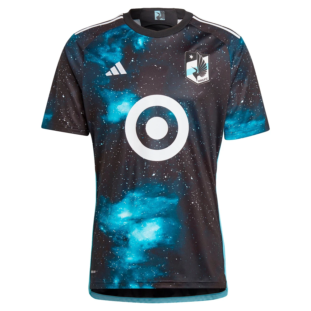 Maillot de joueur adidas Teemu Pukki noir Minnesota United FC 2024 Starry Night Replica pour homme