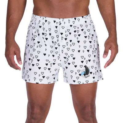 Minnesota United FC Concepts Sport Epiphany All Over Print Knit Boxers - White
