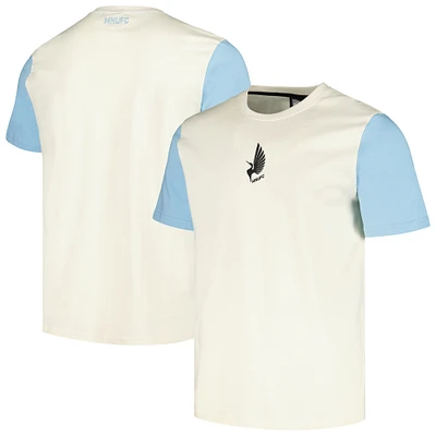 T-shirt à blocs de couleur crème Minnesota United FC pour homme