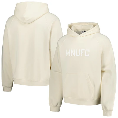 Sweat à capuche raglan surdimensionné avec logo principal ton sur de l'équipe du Minnesota United FC pour hommes