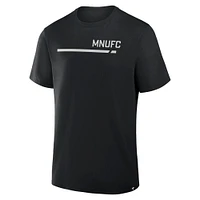 Men's Fanatics  Black Minnesota United FC Corner Kick Legacy T-Shirt