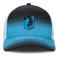 Casquette ajustable Fanatics noire Minnesota United FC Libero Trucker pour homme