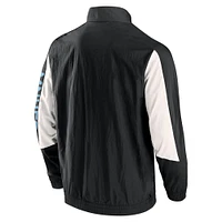 Men's Fanatics  Black Minnesota United FC Net Goal Raglan Full-Zip Track Jacket