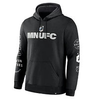 Men's Fanatics Black Minnesota United FC Penalty Kick Legacy Pullover Hoodie