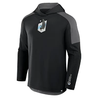 Men's Fanatics Black Minnesota United FC Red Card Transitional Pullover Hoodie
