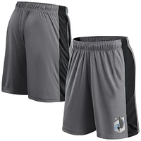 Short de l'équipe Fanatics gris Minnesota United FC pour hommes