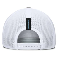 Men's Fanatics Heather Gray Minnesota United FC Low Block Trucker Adjustable Hat