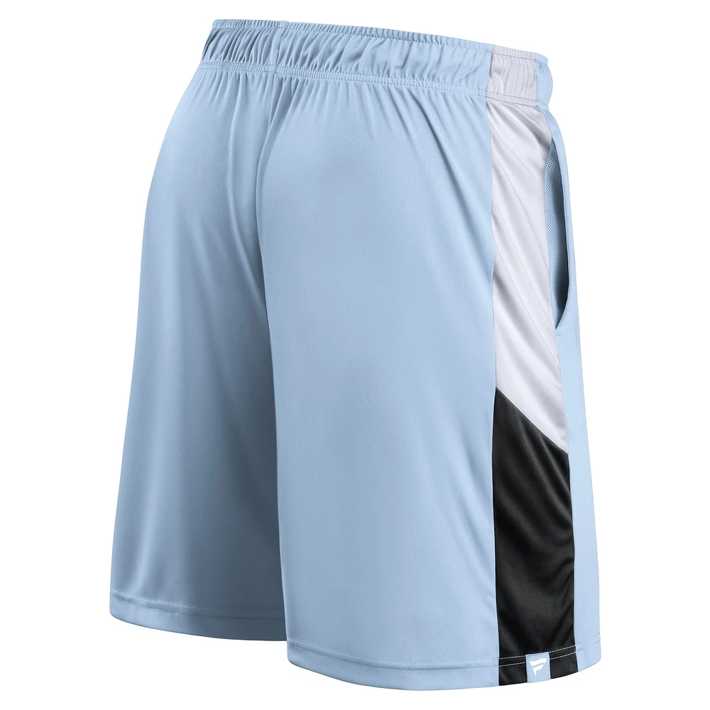 Men's Fanatics Light Blue Minnesota United FC Prep Squad Shorts