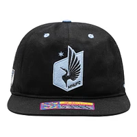 Casquette Snapback Bankroll noire Minnesota United FC pour hommes