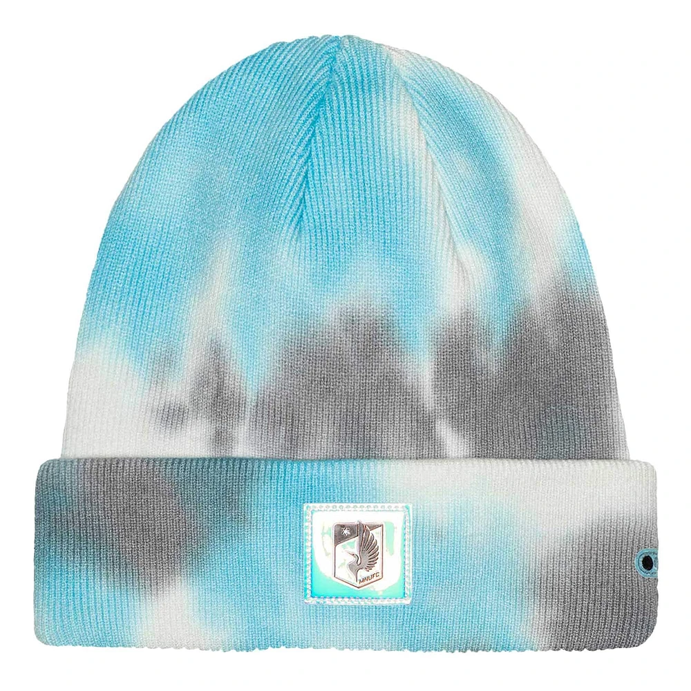 Bonnet en tricot à revers tie-dye psychédélique Minnesota United FC pour hommes