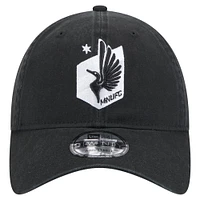 Men's New Era  Black Minnesota United FC 2025 Kickoff 9TWENTY Adjustable Hat
