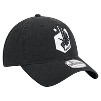 Men's New Era  Black Minnesota United FC 2025 Kickoff 9TWENTY Adjustable Hat