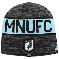 Men's New Era Black Minnesota United FC 2025 Kickoff Beanie