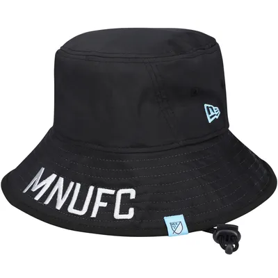 Minnesota United FC New Era Kick-Off Packable Bucket Hat - Black