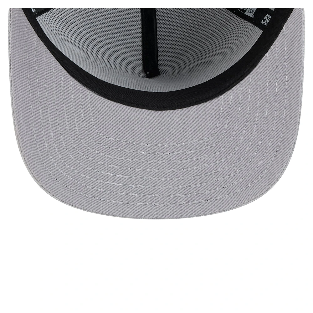 Men's New Era Gray Minnesota United FC Color Pack A-Frame 59FIFTY Fitted Hat