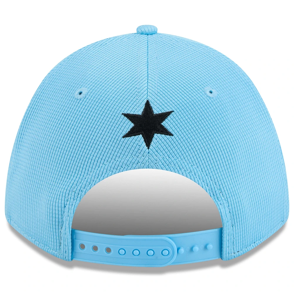 Men's New Era Light Blue Minnesota United FC 2025 Jersey Hook 9FORTY M-Crown Adjustable Hat