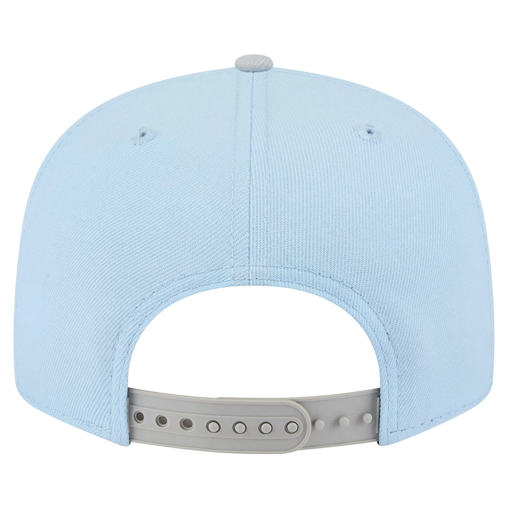 Men's New Era Light Blue Minnesota United FC Color Pack Two-Tone 9FIFTY Snapback Hat