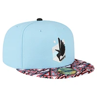 Casquette ajustée 59FIFTY Element Tech Pack Minnesota United FC bleu clair New Era pour homme