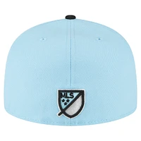 Men's New Era Light Blue Minnesota United FC Element Tech Pack 59FIFTY Fitted Hat