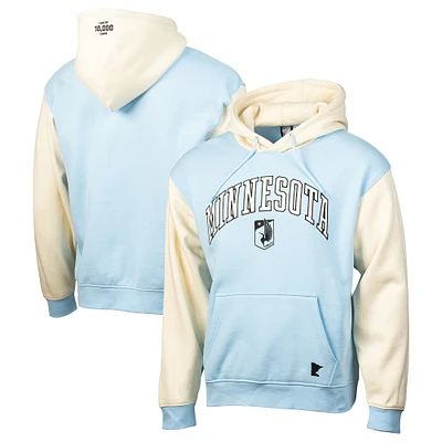 Sweat à capuche décontracté en jersey bleu clair/crème Minnesota United FC 2025 pour homme Sport Design Sweden