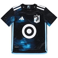 Maillot d'équipe adidas Minnesota United FC 2024 AEROREADY pour tout-petits, noir