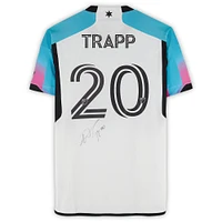 Wil Trapp Minnesota United FC Autographed Match-Used #20 White adidas Jersey from the 2024 MLS Season - Size M