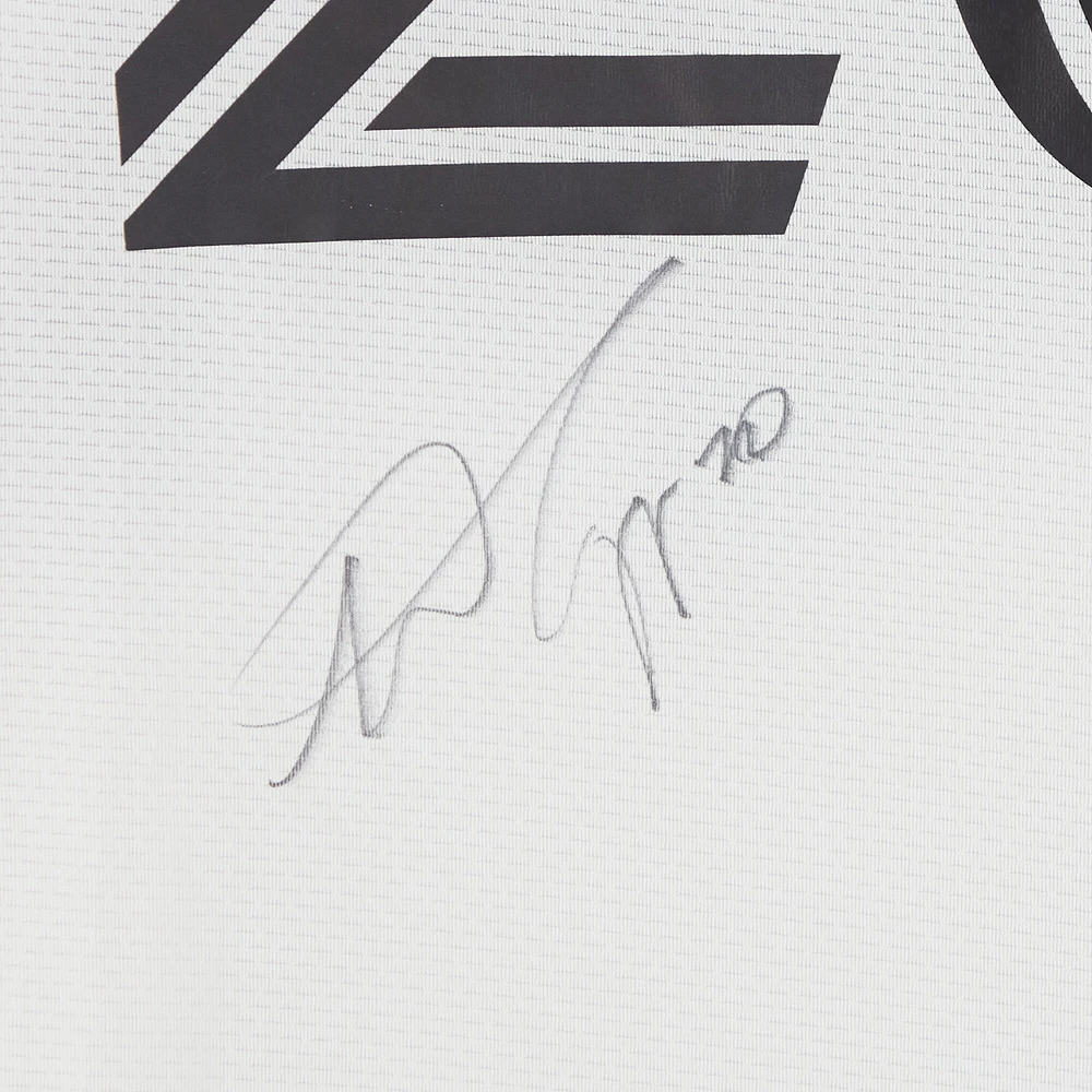 Wil Trapp Minnesota United FC Autographed Match-Used #20 White adidas Jersey from the 2024 MLS Season - Size M