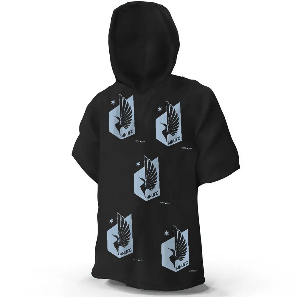 Poncho de l'équipe WinCraft Minnesota United FC noir