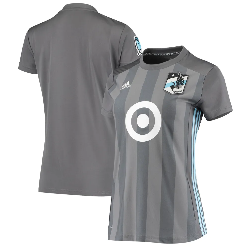 Comerciante itinerante triatlón Estudiante Lids Minnesota United FC adidas Women's 2018/19 Replica Primary Jersey -  Gray | Green Tree Mall