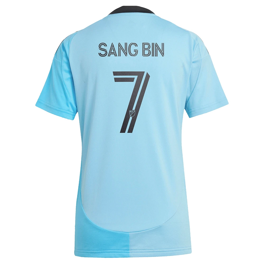 Women's adidas Jeong Sang-bin Blue Minnesota United FC 2025 CONVERGENCE Replica Player Jersey