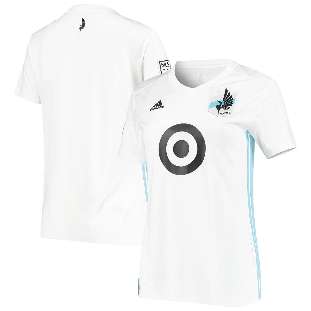 Women's adidas White Minnesota United FC 2020 Away Team Replica Jersey