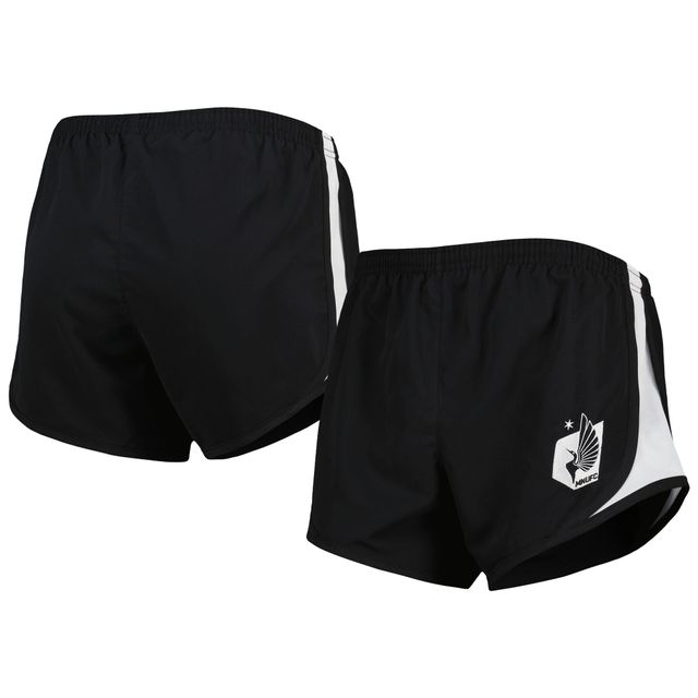 Short en maille sport basique Minnesota United FC pour femme, noir