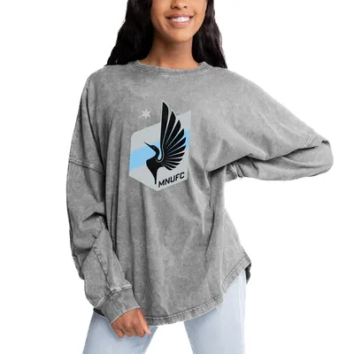 Minnesota United FC Gameday Couture Women's Faded Wash Pullover Sweatshirt